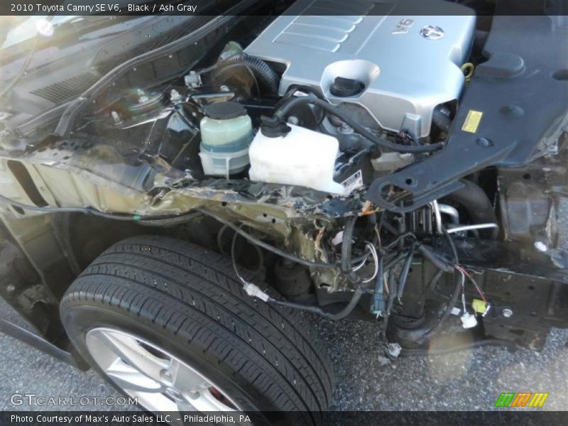 Black / Ash Gray 2010 Toyota Camry SE V6
