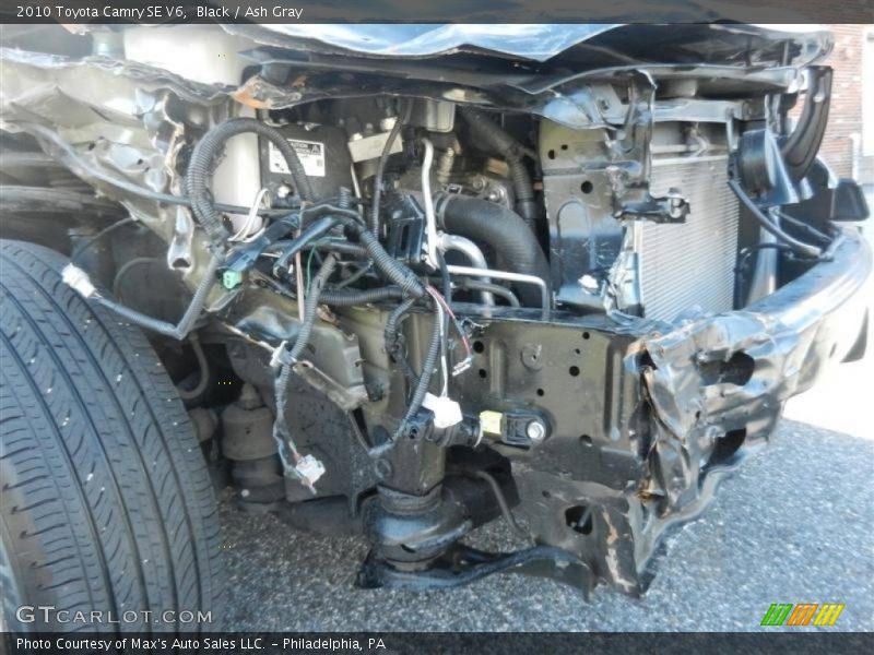 Black / Ash Gray 2010 Toyota Camry SE V6