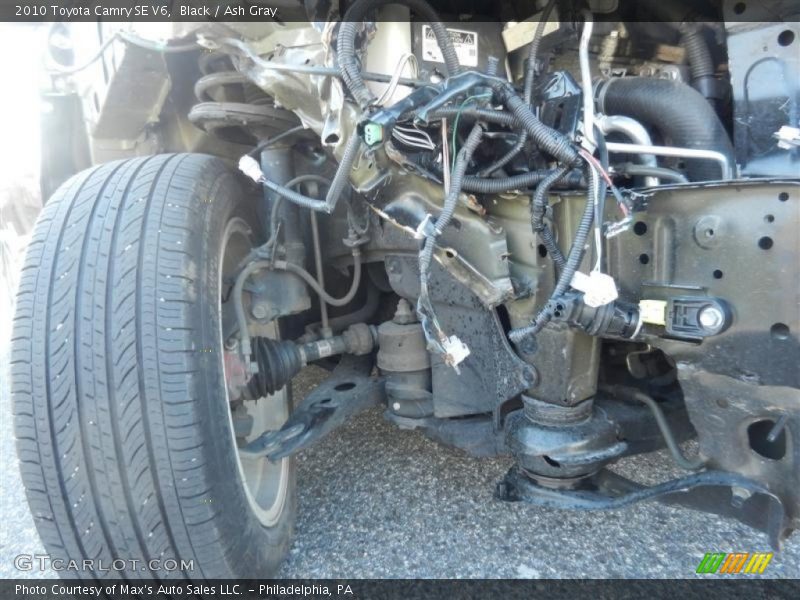 Black / Ash Gray 2010 Toyota Camry SE V6