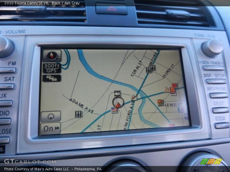 Black / Ash Gray 2010 Toyota Camry SE V6