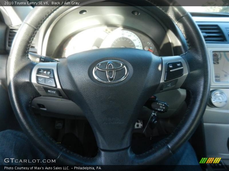 Black / Ash Gray 2010 Toyota Camry SE V6