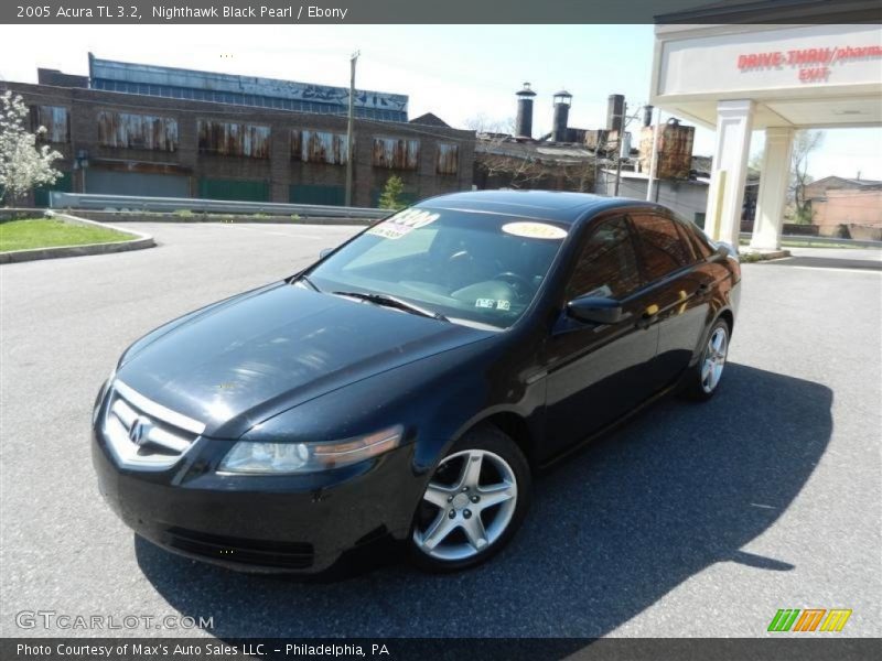 Nighthawk Black Pearl / Ebony 2005 Acura TL 3.2