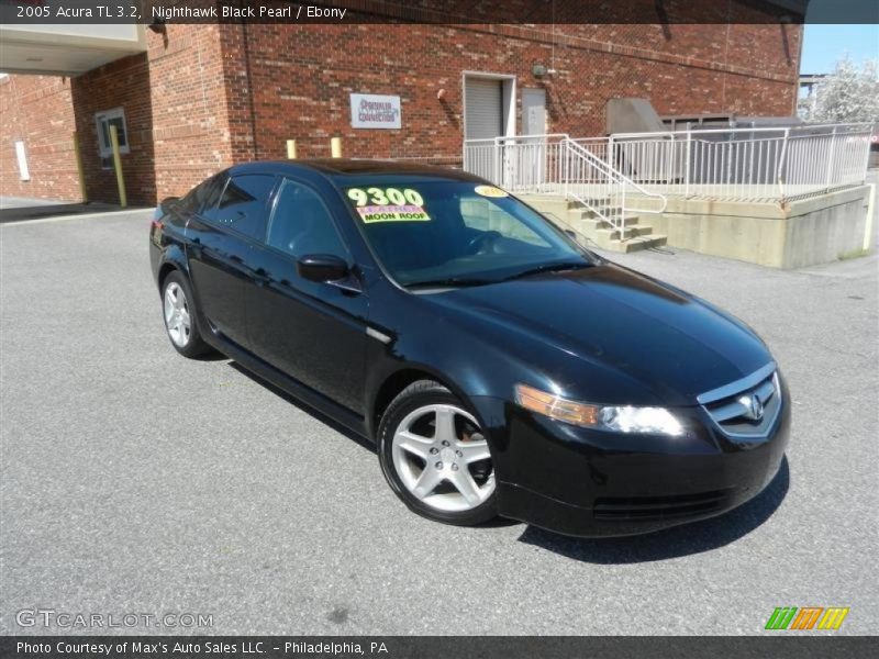 Nighthawk Black Pearl / Ebony 2005 Acura TL 3.2