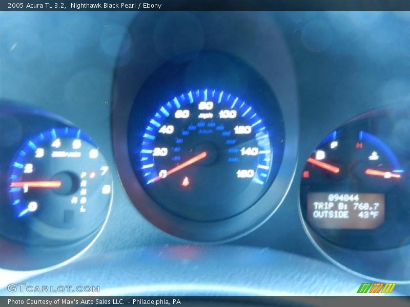 Nighthawk Black Pearl / Ebony 2005 Acura TL 3.2