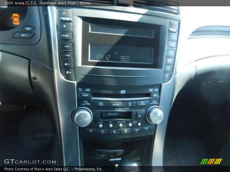 Nighthawk Black Pearl / Ebony 2005 Acura TL 3.2