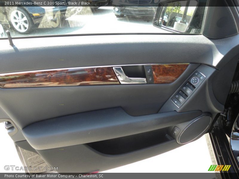 Black / Black 2011 Mercedes-Benz C 300 Sport