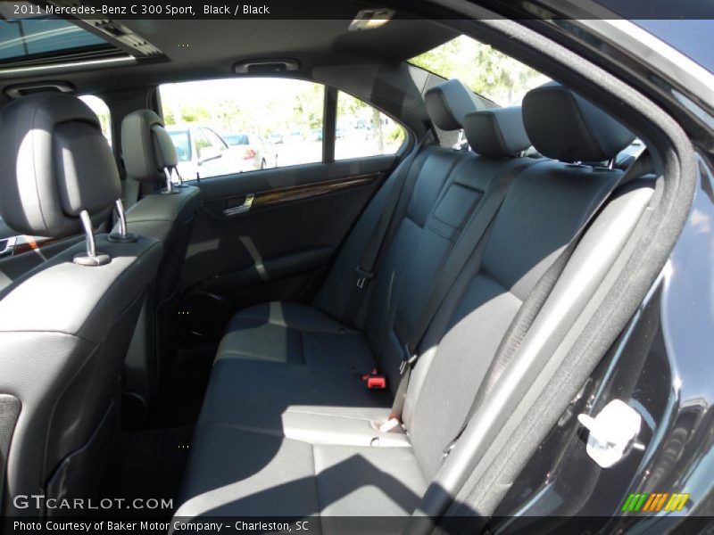 Black / Black 2011 Mercedes-Benz C 300 Sport