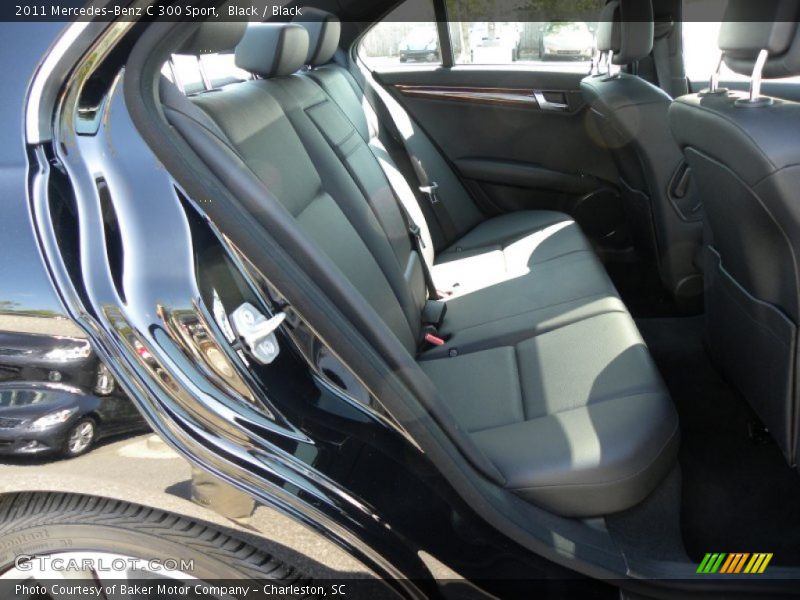 Black / Black 2011 Mercedes-Benz C 300 Sport