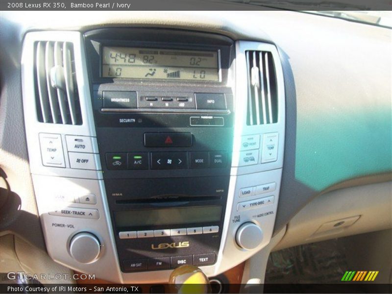 Bamboo Pearl / Ivory 2008 Lexus RX 350