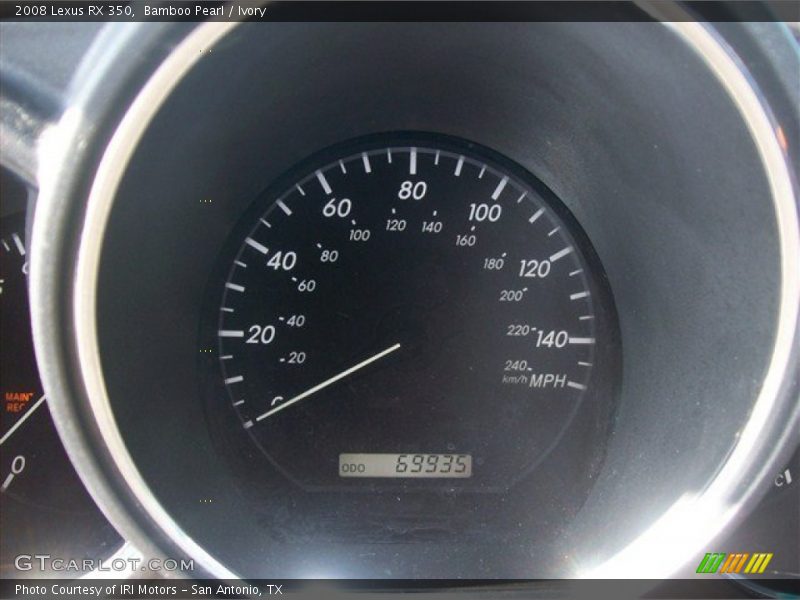 Bamboo Pearl / Ivory 2008 Lexus RX 350