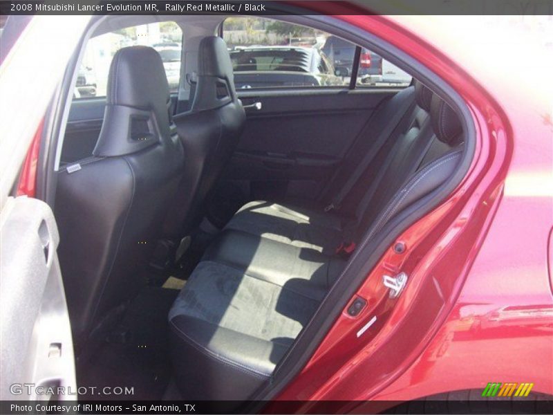 Rally Red Metallic / Black 2008 Mitsubishi Lancer Evolution MR