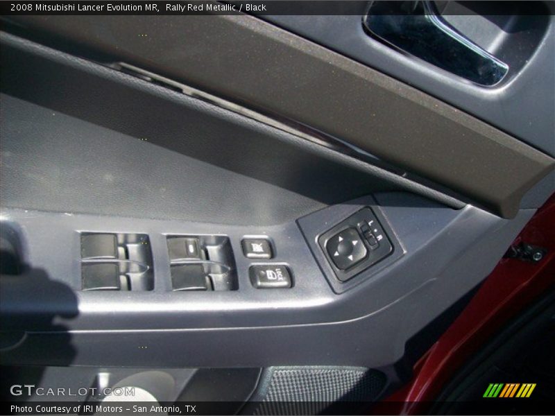 Rally Red Metallic / Black 2008 Mitsubishi Lancer Evolution MR