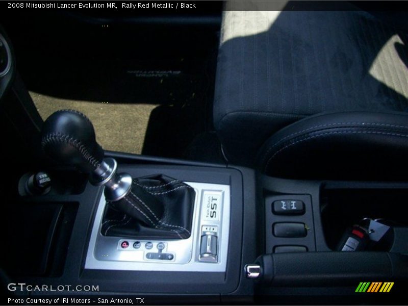 Rally Red Metallic / Black 2008 Mitsubishi Lancer Evolution MR