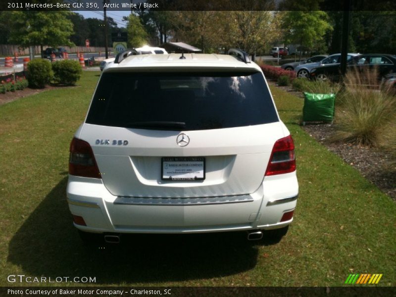 Arctic White / Black 2011 Mercedes-Benz GLK 350