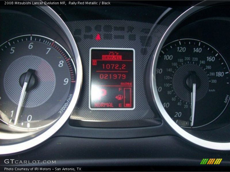 Rally Red Metallic / Black 2008 Mitsubishi Lancer Evolution MR