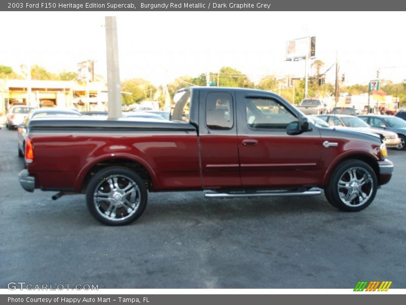  2003 F150 Heritage Edition Supercab Burgundy Red Metallic