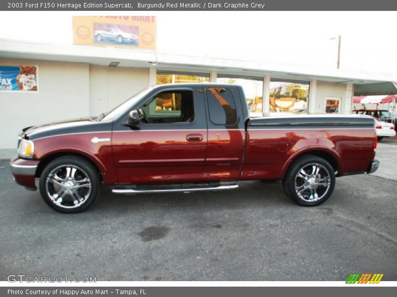  2003 F150 Heritage Edition Supercab Burgundy Red Metallic