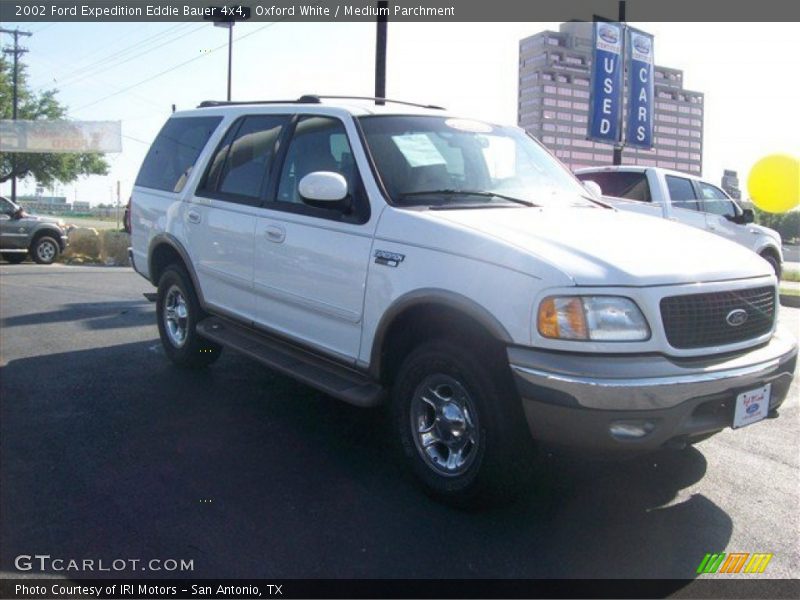 Oxford White / Medium Parchment 2002 Ford Expedition Eddie Bauer 4x4