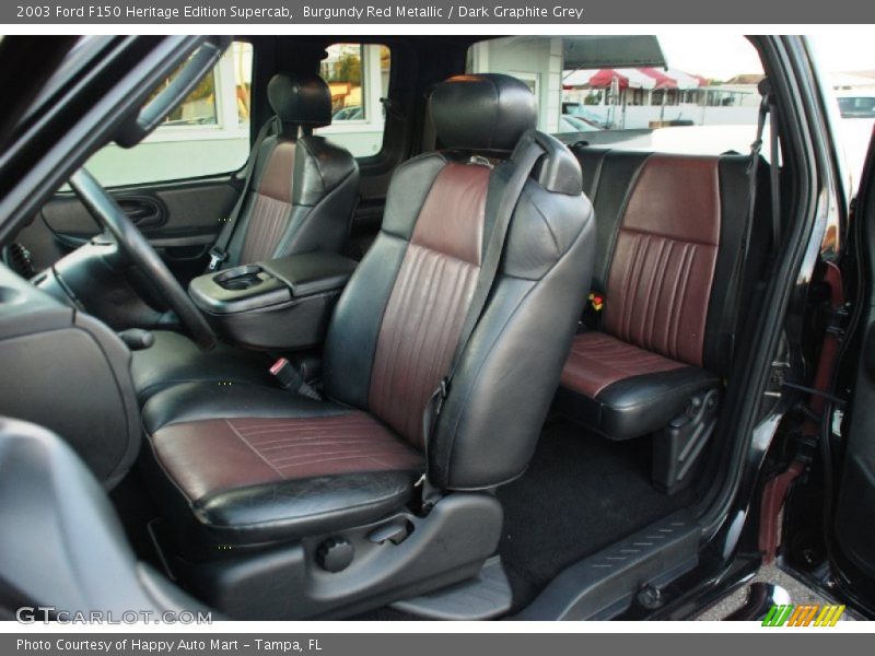  2003 F150 Heritage Edition Supercab Dark Graphite Grey Interior