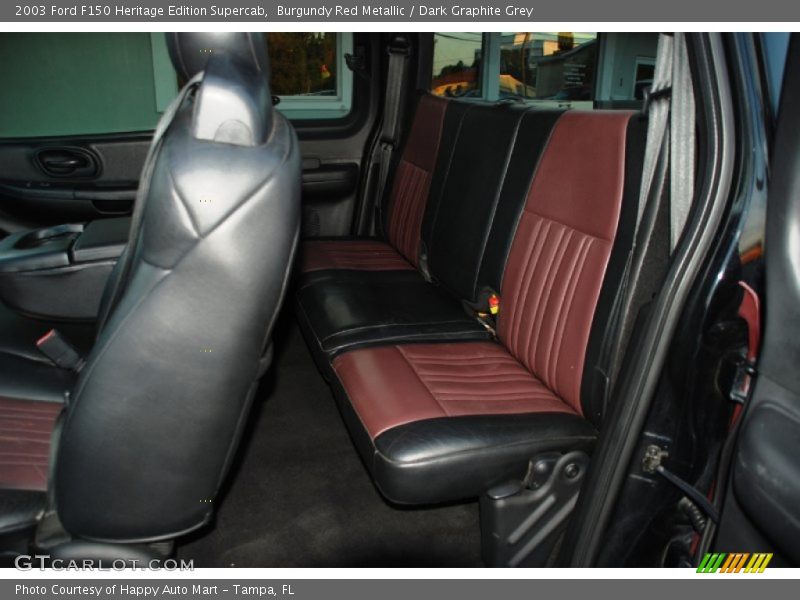 Rear Seat of 2003 F150 Heritage Edition Supercab