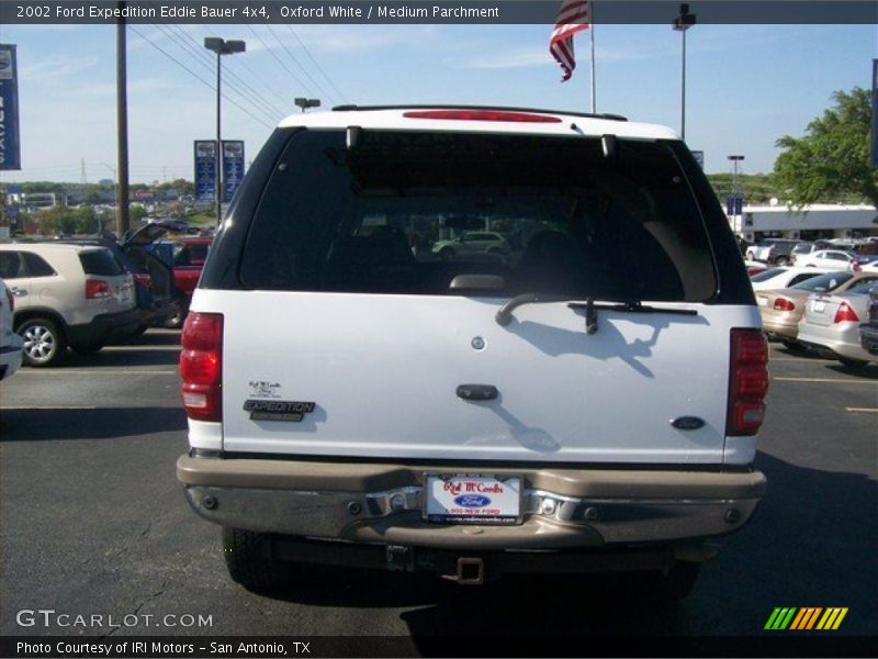 Oxford White / Medium Parchment 2002 Ford Expedition Eddie Bauer 4x4