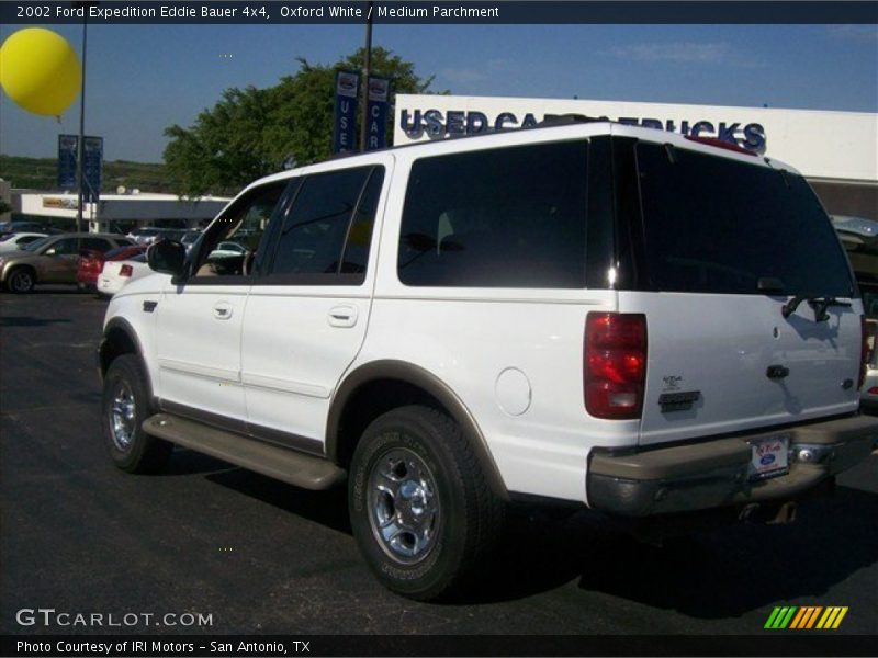 Oxford White / Medium Parchment 2002 Ford Expedition Eddie Bauer 4x4