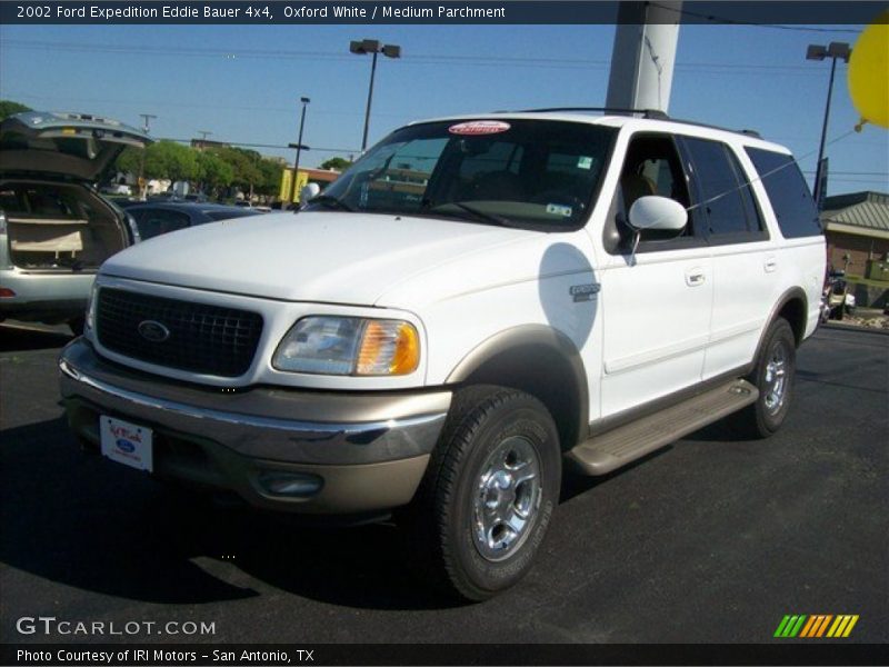 Oxford White / Medium Parchment 2002 Ford Expedition Eddie Bauer 4x4