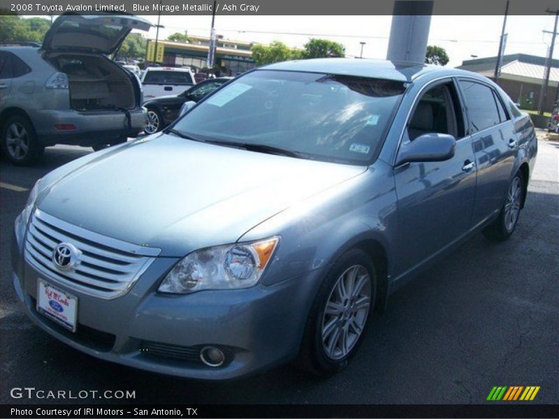Blue Mirage Metallic / Ash Gray 2008 Toyota Avalon Limited