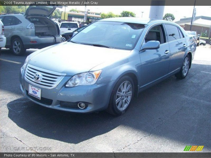 Blue Mirage Metallic / Ash Gray 2008 Toyota Avalon Limited