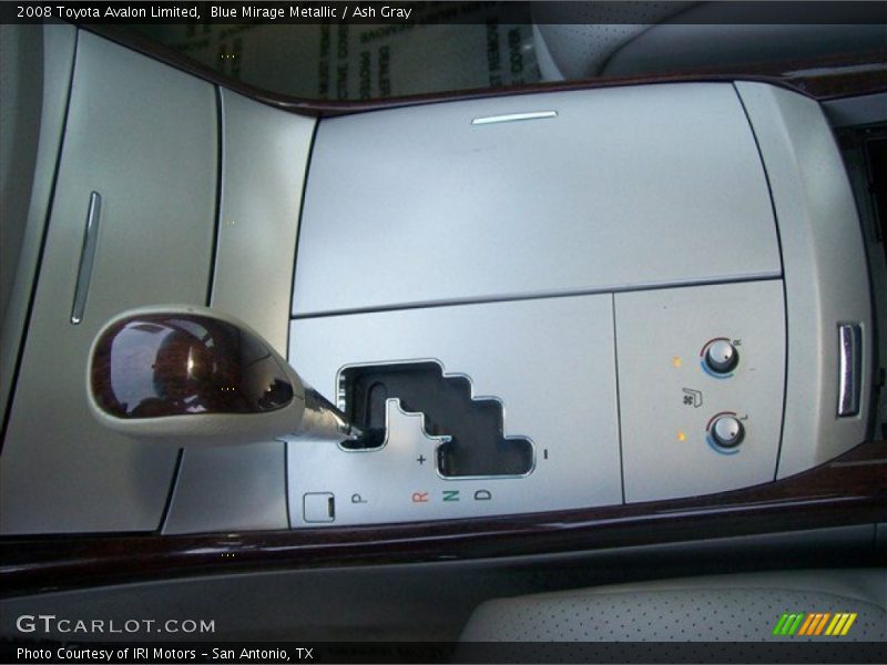 Blue Mirage Metallic / Ash Gray 2008 Toyota Avalon Limited