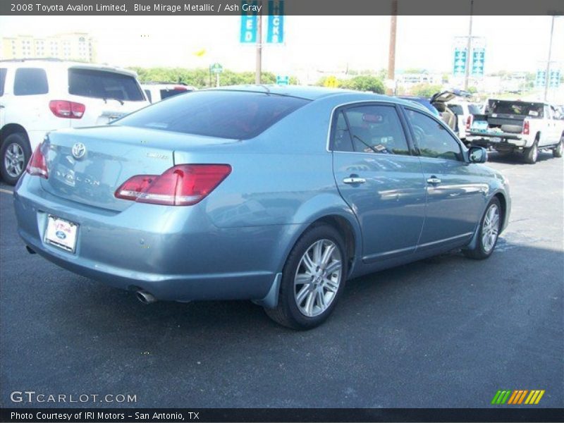Blue Mirage Metallic / Ash Gray 2008 Toyota Avalon Limited
