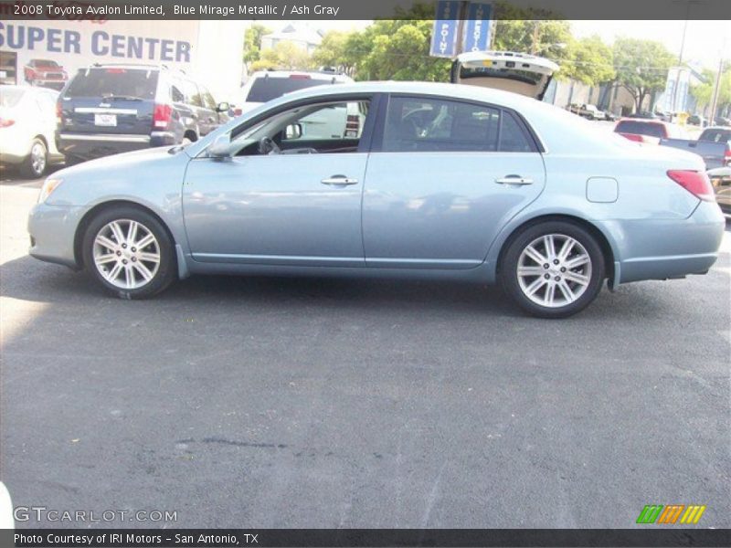 Blue Mirage Metallic / Ash Gray 2008 Toyota Avalon Limited
