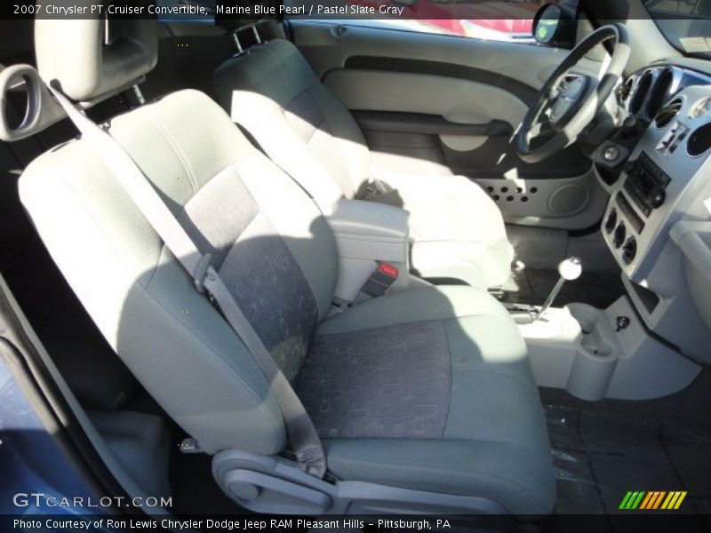 Marine Blue Pearl / Pastel Slate Gray 2007 Chrysler PT Cruiser Convertible