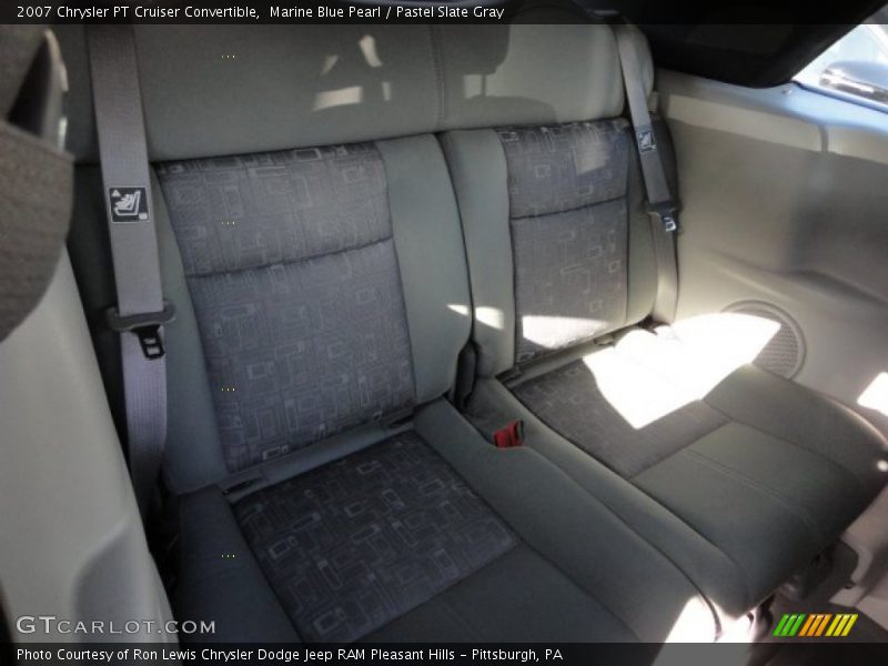Marine Blue Pearl / Pastel Slate Gray 2007 Chrysler PT Cruiser Convertible