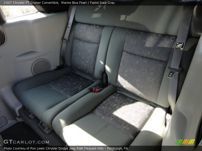 Marine Blue Pearl / Pastel Slate Gray 2007 Chrysler PT Cruiser Convertible