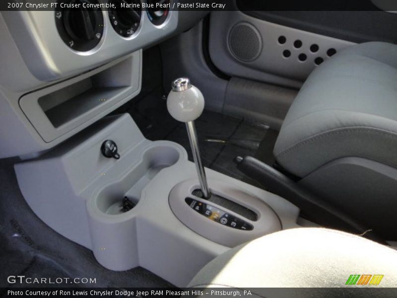 Marine Blue Pearl / Pastel Slate Gray 2007 Chrysler PT Cruiser Convertible