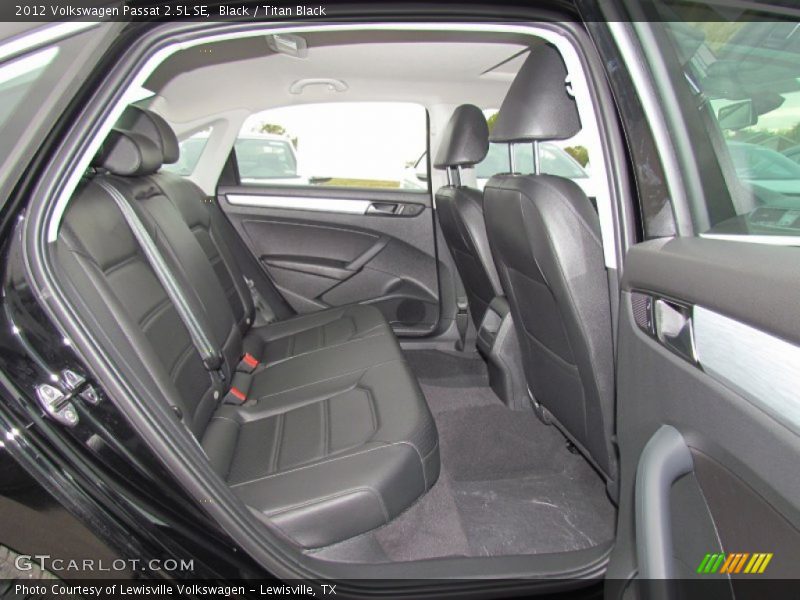 Black / Titan Black 2012 Volkswagen Passat 2.5L SE
