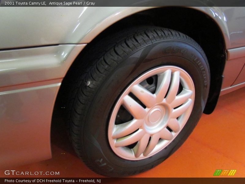 Antique Sage Pearl / Gray 2001 Toyota Camry LE