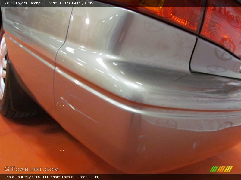 Antique Sage Pearl / Gray 2001 Toyota Camry LE