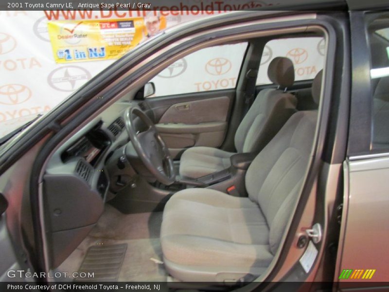 Antique Sage Pearl / Gray 2001 Toyota Camry LE