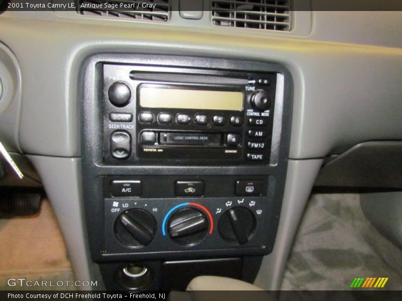 Antique Sage Pearl / Gray 2001 Toyota Camry LE