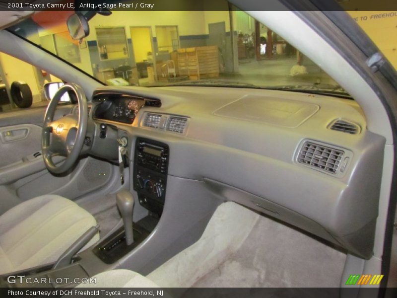 Antique Sage Pearl / Gray 2001 Toyota Camry LE