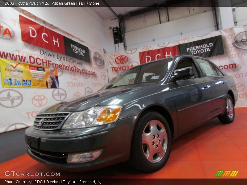 Aspen Green Pearl / Stone 2003 Toyota Avalon XLS