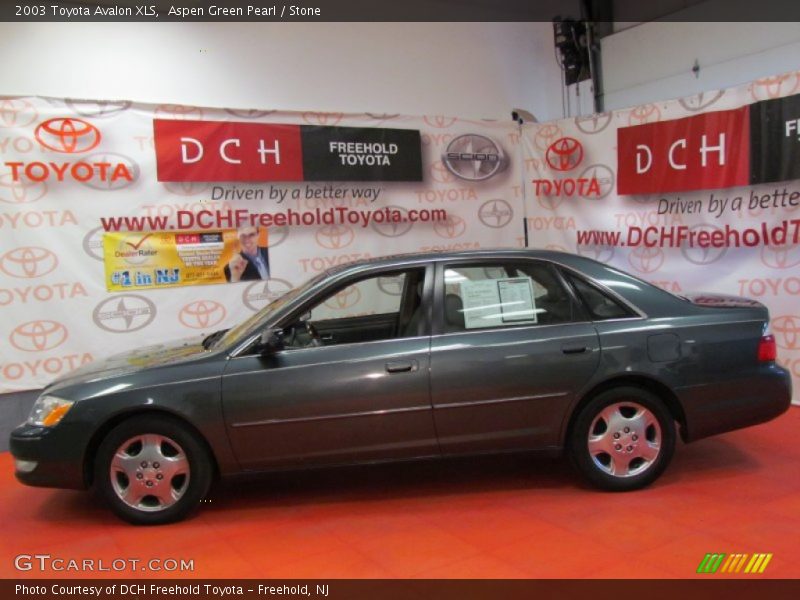 Aspen Green Pearl / Stone 2003 Toyota Avalon XLS