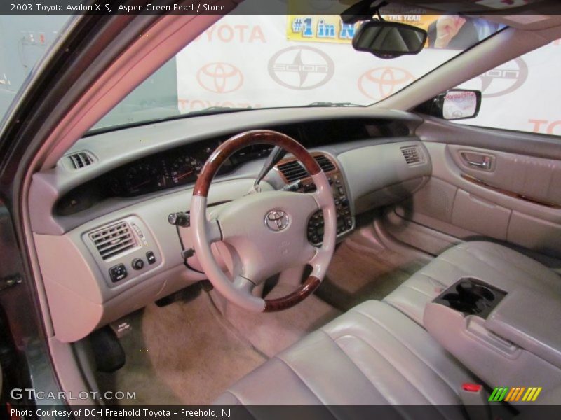 Aspen Green Pearl / Stone 2003 Toyota Avalon XLS