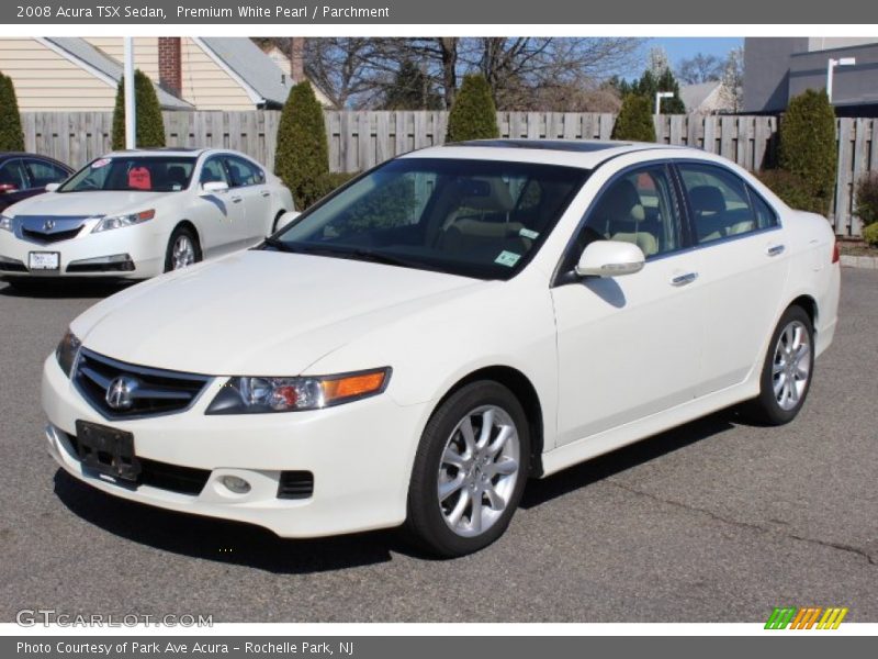 Front 3/4 View of 2008 TSX Sedan