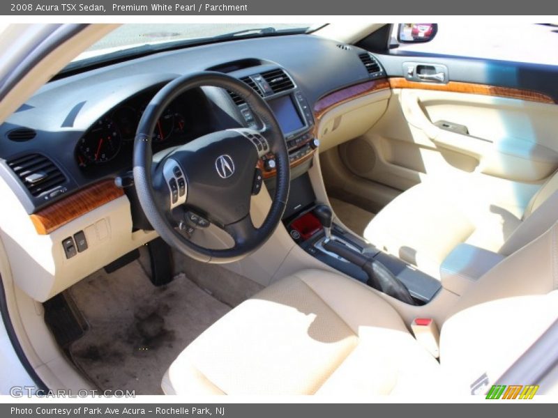 Parchment Interior - 2008 TSX Sedan 
