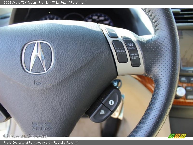 Premium White Pearl / Parchment 2008 Acura TSX Sedan