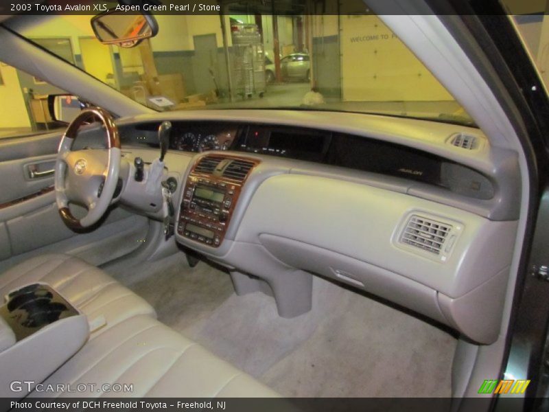 Aspen Green Pearl / Stone 2003 Toyota Avalon XLS