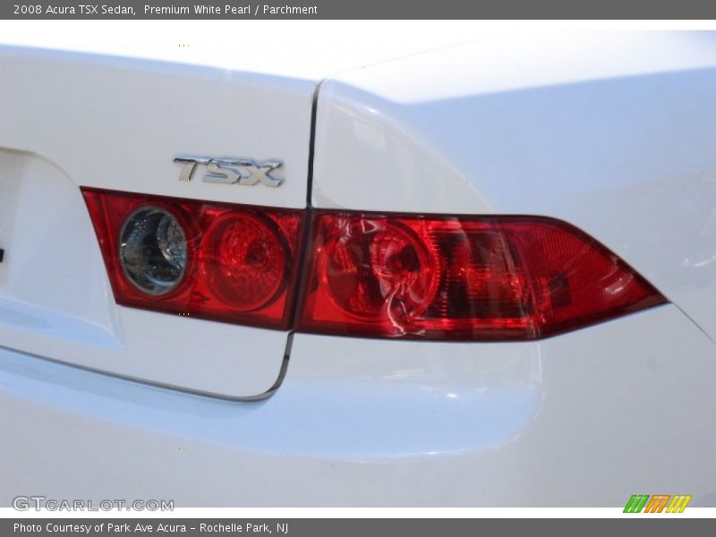 Premium White Pearl / Parchment 2008 Acura TSX Sedan